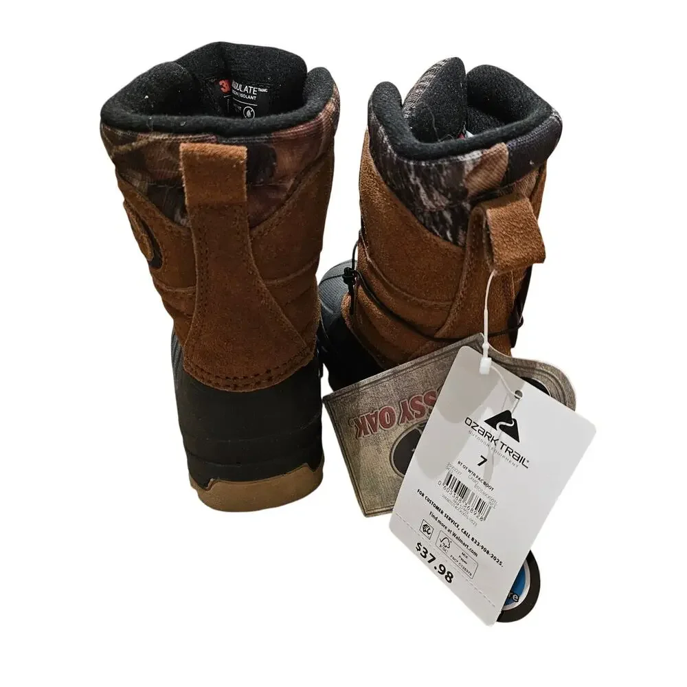 Ozark Trail Mossy Oak 3M Thinsulate Winter Boots Toddler 7